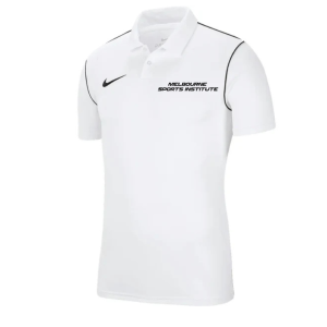 White MSI Polo